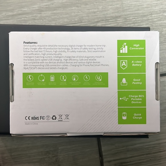 Solar Power Bank ….. shockproof (Black) - Picture 3 of 3